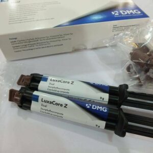 Dental Composite DMG Luxa core set of 2 Syringes 9 gms